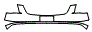 Bumper Kit pattern for the 2011 Cadillac DTS
