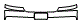 Bumper Kit pattern for the 2004 Cadillac Seville