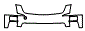 Upper Bumper Kit pattern for the 2007 Cadillac STS