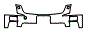 Upper Bumper Kit pattern for the 2007 Cadillac STS