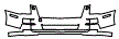 Bumper Kit pattern for the 2011 Cadillac STS