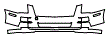 Bumper Kit pattern for the 2011 Cadillac STS