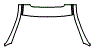 A-Pillar and Roof Kit pattern for the 2011 Cadillac STS