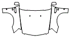 Hood, Fender and Mirror Kit pattern for the 2009 Cadillac STS-V