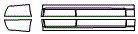 Rocker Panel Kit pattern for the 2011 Cadillac STS