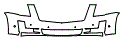 Bumper Kit pattern for the 2017 Cadillac Escalade
