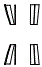 B-Pillar and C-Pillar Kit pattern for the 2017 Cadillac Escalade