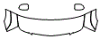 Hood, Fender and Mirror Kit pattern for the 2004 Cadillac Escalade