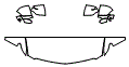 Hood, Fender and Mirror Kit pattern for the 2026 Cadillac Escalade
