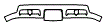 Lower Bumper Kit pattern for the 2004 Cadillac Escalade