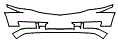 Bumper Kit pattern for the 2013 Cadillac Escalade EXT
