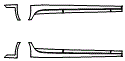 Rocker Panel Kit pattern for the 2019 Cadillac CTS