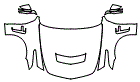 Full Hood, Fender and Mirror Kit pattern for the 2019 Cadillac CTS-V