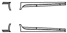 Rocker Panel Kit pattern for the 2019 Cadillac CTS-V