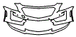 Bumper Kit pattern for the 2019 Cadillac CTS-V