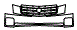 Grille and Bumper Kit pattern for the 2003 Cadillac CTS