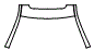 Roof and A-Pillar Kit pattern for the 2014 Cadillac CTS