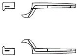 Rocker Panel Kit pattern for the 2010 Cadillac CTS