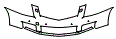 Bumper Kit pattern for the 2016 Cadillac SRX