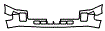 Lower Bumper Kit pattern for the 2007 Cadillac SRX