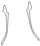 A-Pillar Kit pattern for the 2016 Cadillac SRX