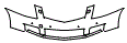 Bumper Kit pattern for the 2016 Cadillac SRX