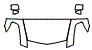 Hood, Fender and Mirror Kit pattern for the 2004 Cadillac XLR