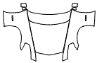 Hood, Fender and Mirror Kit pattern for the 2004 Cadillac XLR