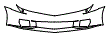 Bumper Kit pattern for the 2009 Cadillac XLR