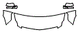 Hood, Fender and Mirror Kit pattern for the 2015 Cadillac Escalade
