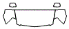 Hood, Fender and Mirror Kit pattern for the 2009 Cadillac STS-V