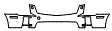 Upper Bumper Kit pattern for the 2009 Cadillac STS-V