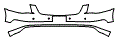 Bumper Kit pattern for the 2011 Cadillac DTS