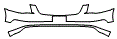 Bumper Kit pattern for the 2011 Cadillac DTS