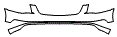 Bumper Kit pattern for the 2011 Cadillac DTS