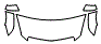 Hood, Fender and Mirror Kit pattern for the 2016 Cadillac ATS