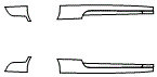 Rocker Panel Kit pattern for the 2019 Cadillac ATS-V
