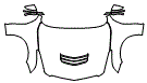 Full Hood, Fender and Mirror Kit pattern for the 2019 Cadillac ATS-V