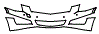 Bumper Kit pattern for the 2014 Cadillac ATS