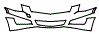 Bumper Kit pattern for the 2014 Cadillac ATS