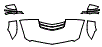 Hood, Fender and Mirror Kit pattern for the 2019 Cadillac ATS-V