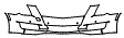 Bumper Kit pattern for the 2016 Cadillac XTS