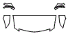 Hood, Fender and Mirror Kit pattern for the 2016 Cadillac ELR