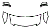 Hood, Fender and Mirror Kit pattern for the 2016 Cadillac ELR