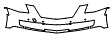 Bumper Kit pattern for the 2016 Cadillac ELR
