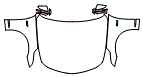 Full Hood, Fender and Mirror Kit pattern for the 2020 Cadillac CT6-V