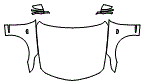 Full Hood, Fender and Mirror Kit pattern for the 2017 Cadillac CT6