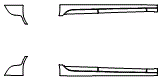 Rocker Panel Kit pattern for the 2017 Cadillac CT6