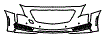 Bumper Kit pattern for the 2017 Cadillac CT6
