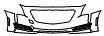Bumper Kit pattern for the 2017 Cadillac CT6